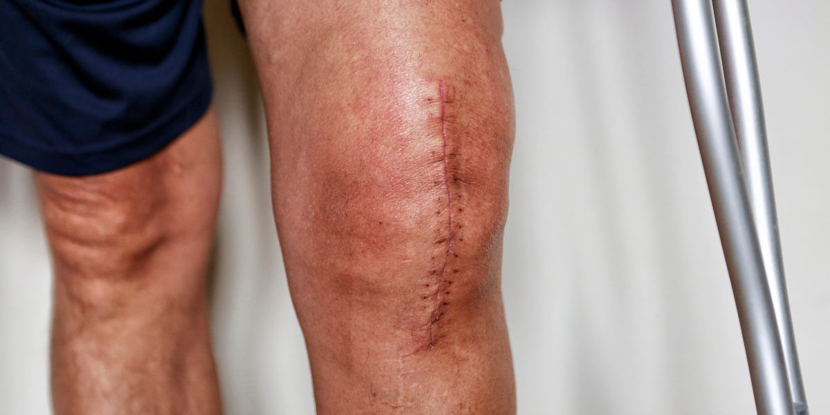 knee swelling after knee replacement