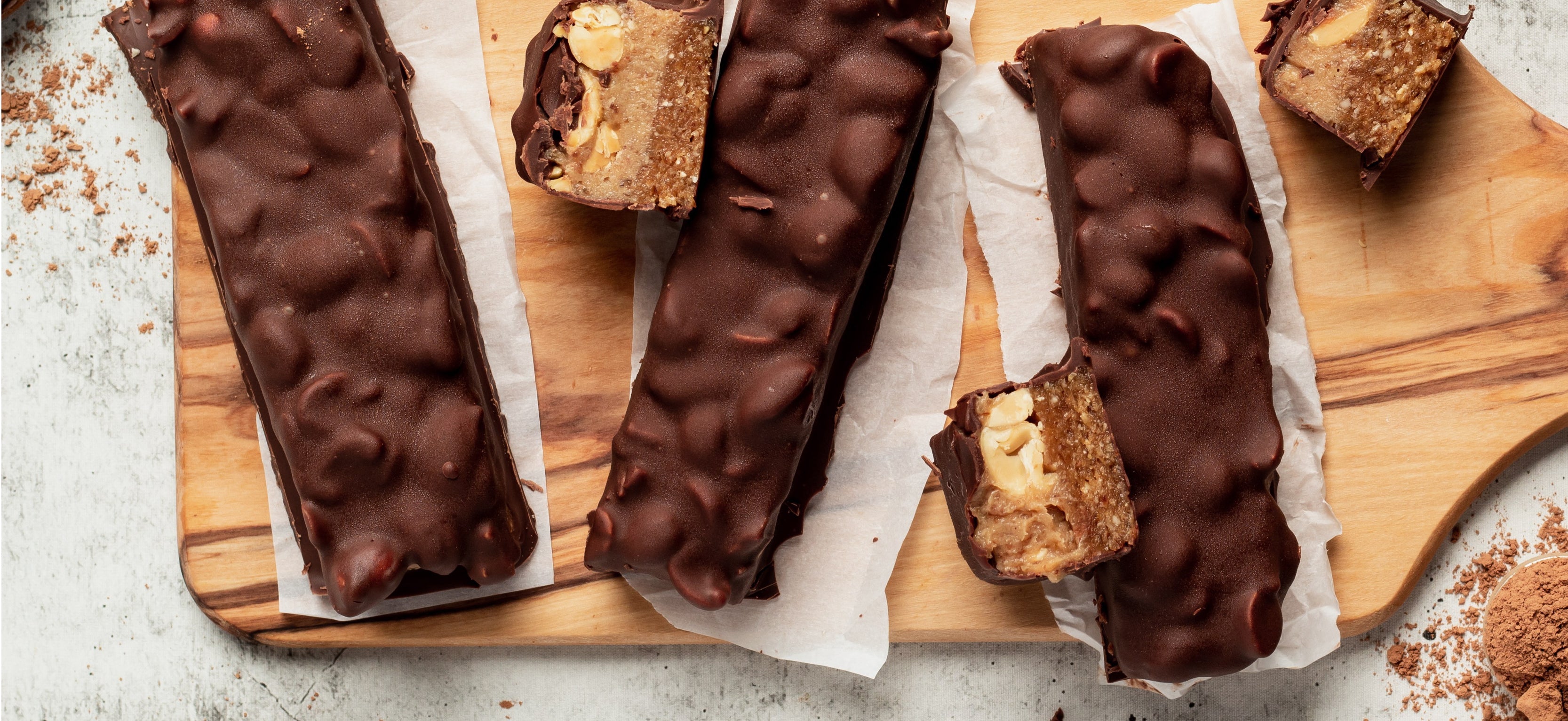 Raw Snickers Bar Recipe - BodyICE Australia