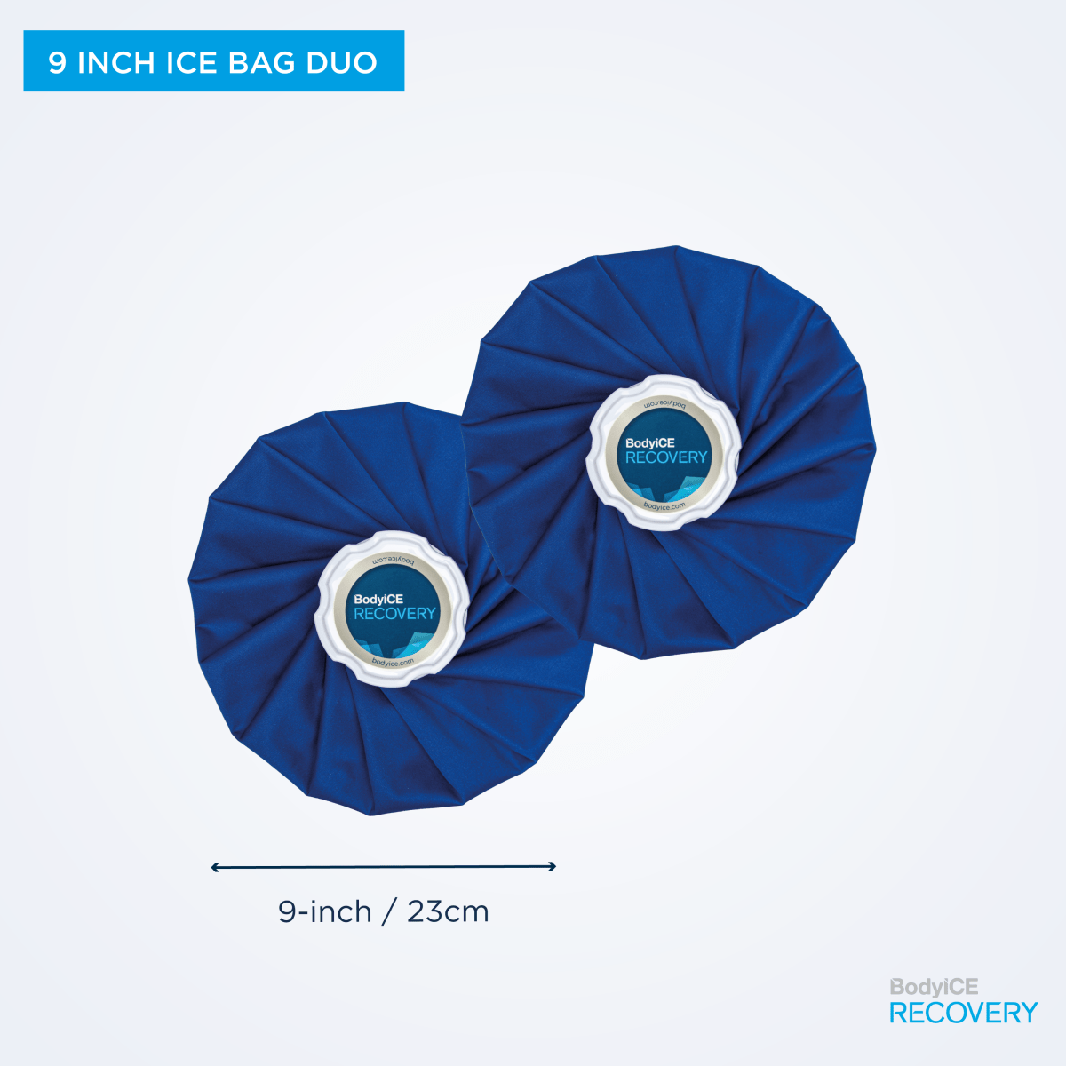 9 Inch Ice Bag Duo - BodyICE Australia