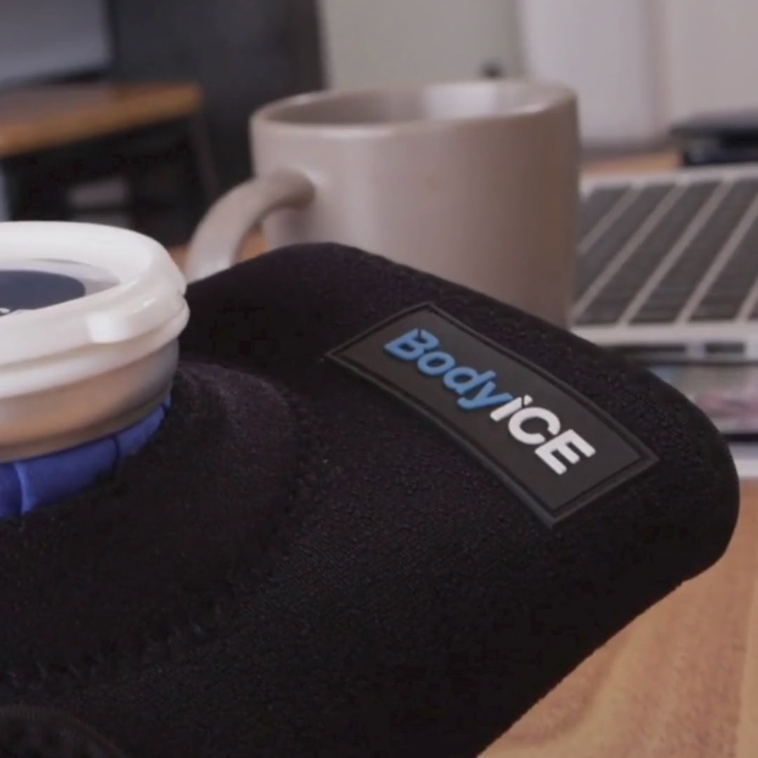 reusable ice bag with strap