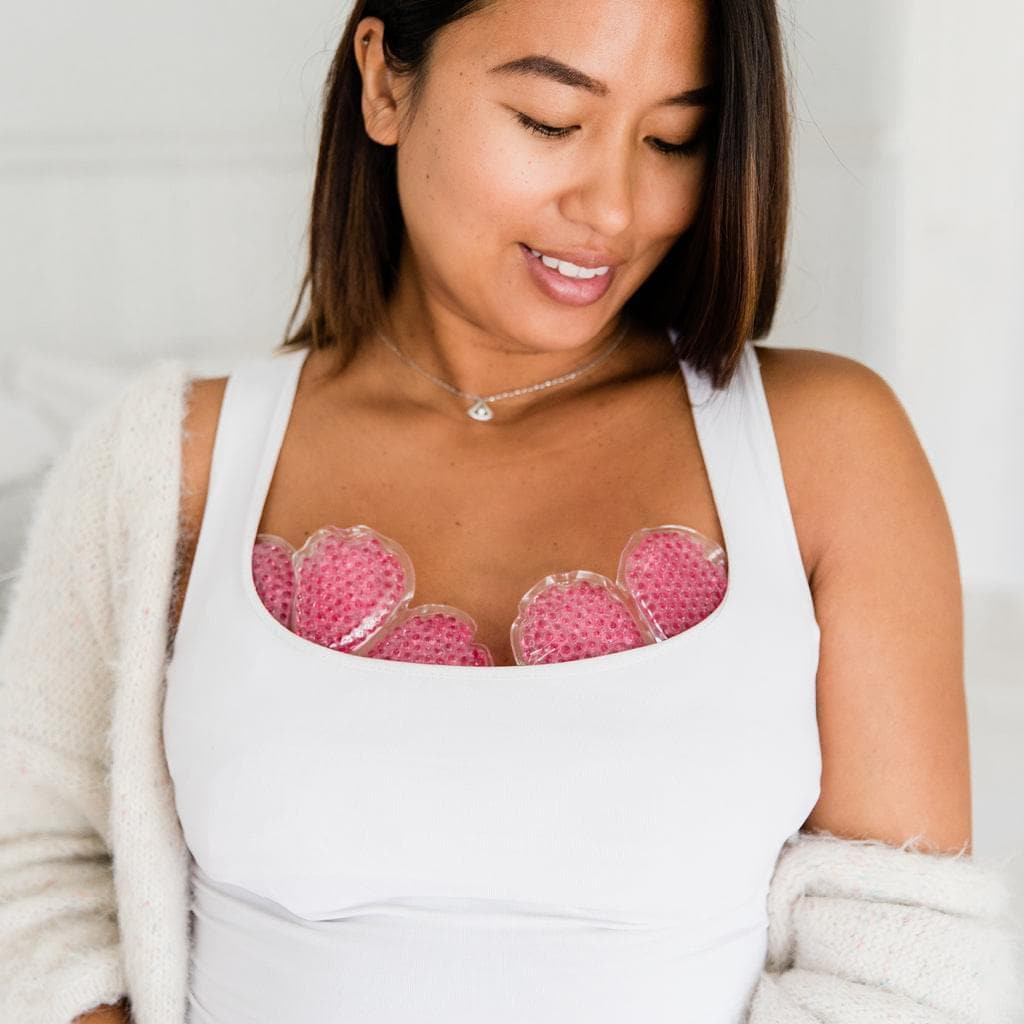A cure for summer boob sweat? Bra ice packs